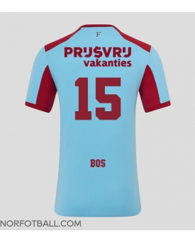 Billige Fotballdrakt Feyenoord Jordan Bos #15 Replika Tredjedrakt 2025-26 Kortermet Billige Fotballdrakt Feyenoord Jordan Bos #15 Replika Tredjedrakt 2025-26 Kortermet